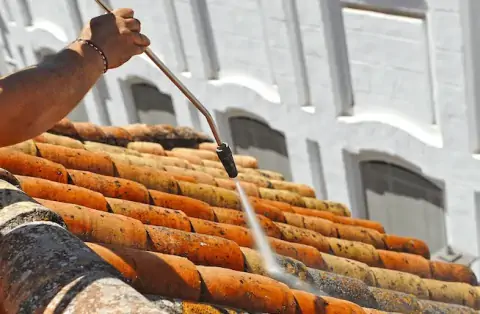 Nettoyage de toitures - Quantilly